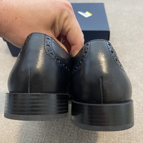 Cole Haan Grand.OS Shoes Mens Size 8 M Black Leather‎ Derby Dress Oxfords C23782 main image 4